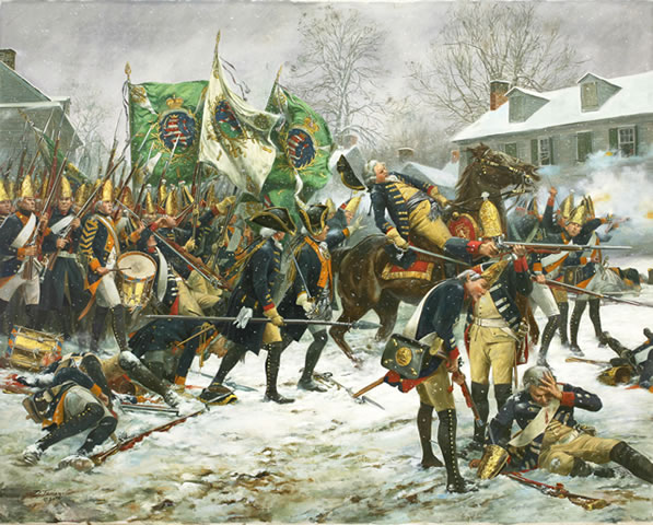 "Battle of Trenton - December 26, 1776" Don Troiani Print